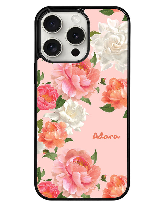 iPhone Avant-Gloss Grip Case - August Peony