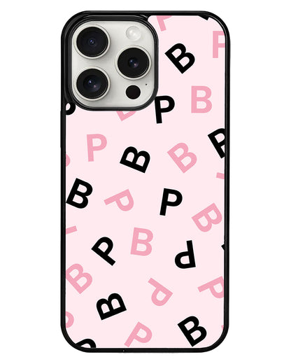 iPhone Avant-Gloss Grip Case - Blackpink Monogram