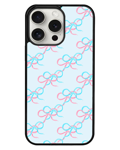 iPhone Avant-Gloss Grip Case - Coquette Overlap Bow