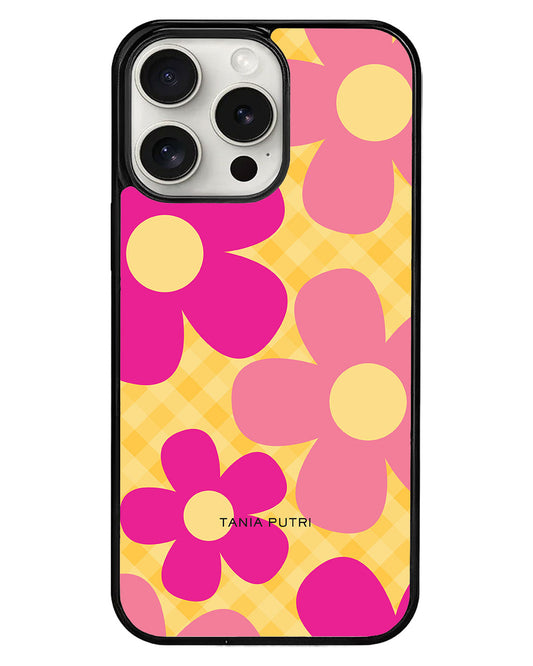iPhone Avant-Gloss Grip Case - Daisy Delight