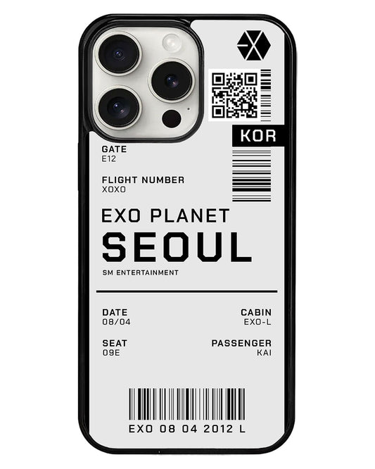 iPhone Avant-Gloss Grip Case - EXO Planet Ticket