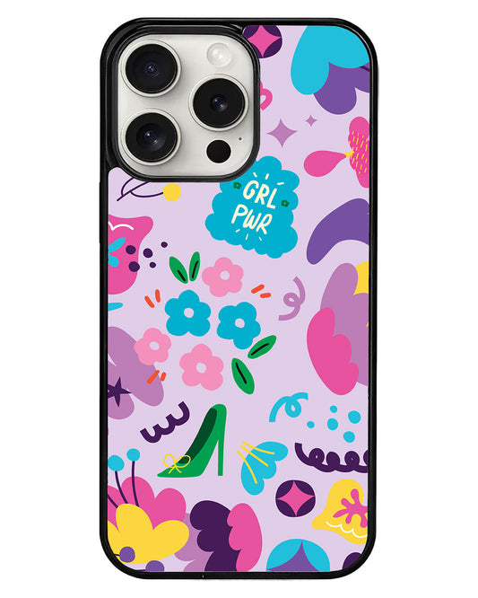 iPhone Avant-Gloss Grip Case - Girl Power 1.0