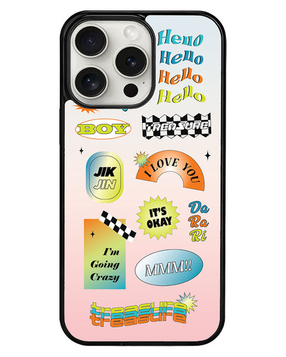 iPhone Avant-Gloss Grip Case - Hello Treasure