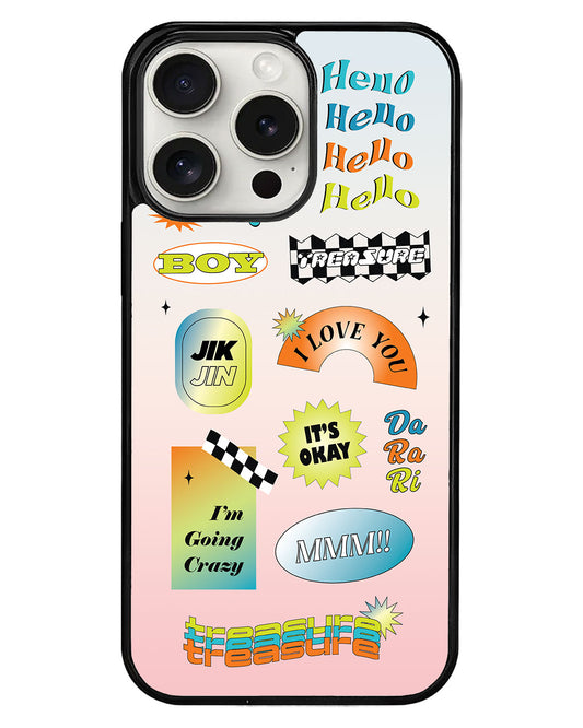 iPhone Avant-Gloss Grip Case - Hello Treasure
