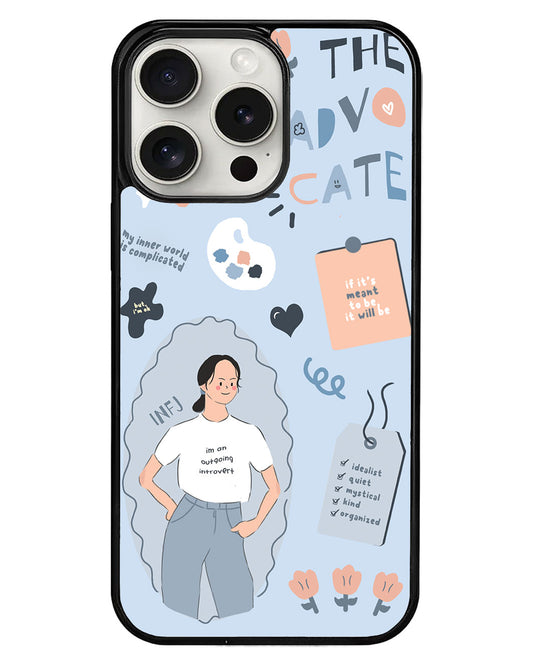 iPhone Avant-Gloss Grip Case - INFJ