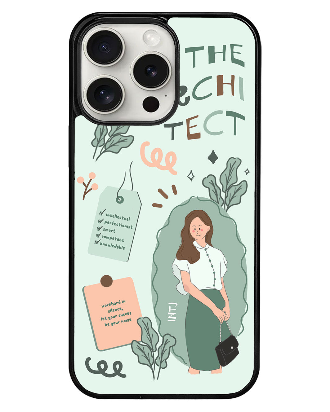 iPhone Avant-Gloss Grip Case - INTJ