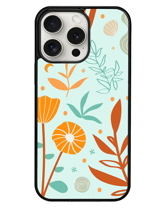 iPhone Avant-Gloss Grip Case - Autumn Botanical