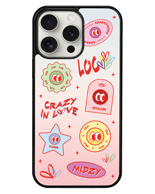 iPhone Avant-Gloss Grip Case - ITZY Sticker Pack