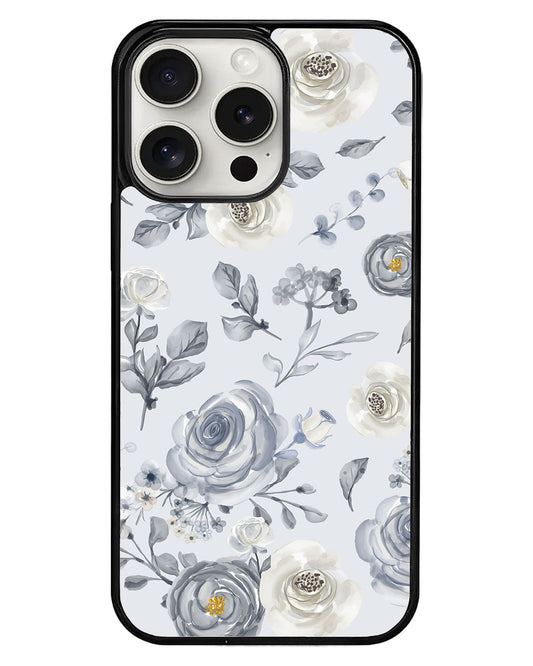 iPhone Avant-Gloss Grip Case - Blue Rose
