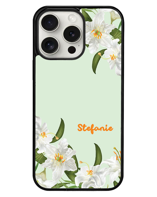 iPhone Avant-Gloss Grip Case - May Lily of the Valley