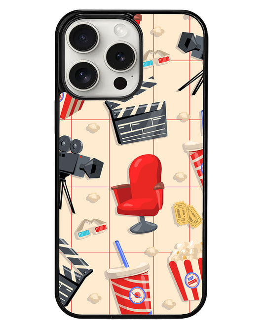 iPhone Avant-Gloss Grip Case - Movie Night