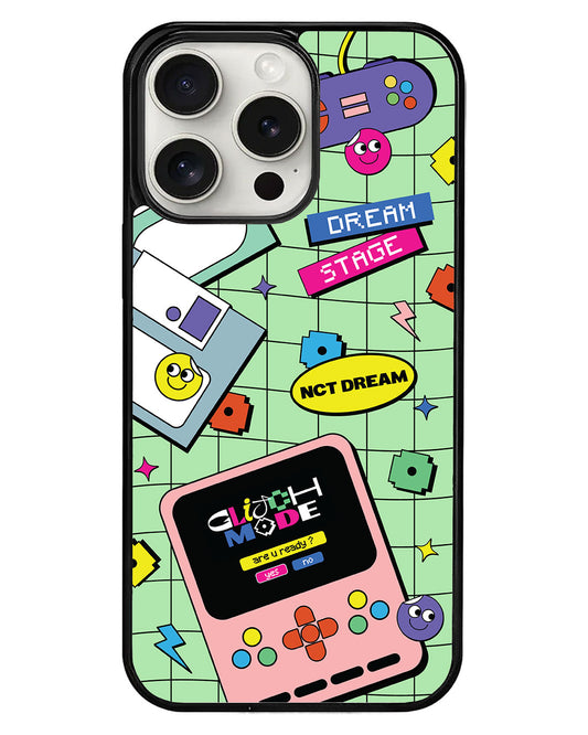 iPhone Avant-Gloss Grip Case - NCT Glitch Mode