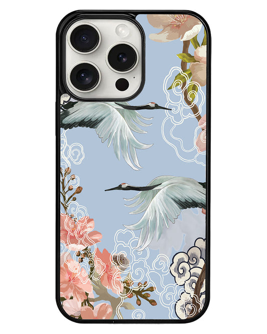 iPhone Avant-Gloss Grip Case - Oil Painting Birds