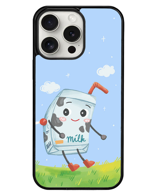 iPhone Avant-Gloss Grip Case - Milk to My Cookies (Couple Case)