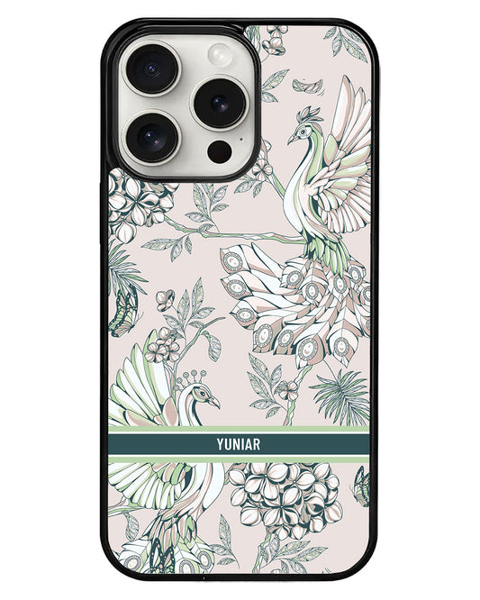 iPhone Avant-Gloss Grip Case - Peacock 4.0