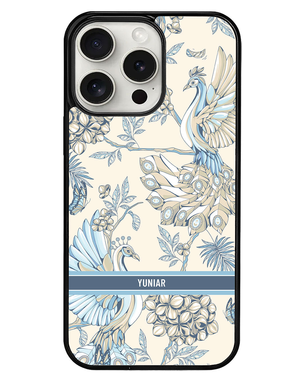 iPhone Avant-Gloss Grip Case - Peacock 5.0