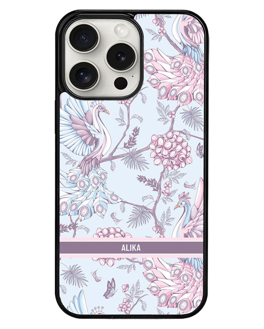 iPhone Avant-Gloss Grip Case - Peacock 2.0 Blue