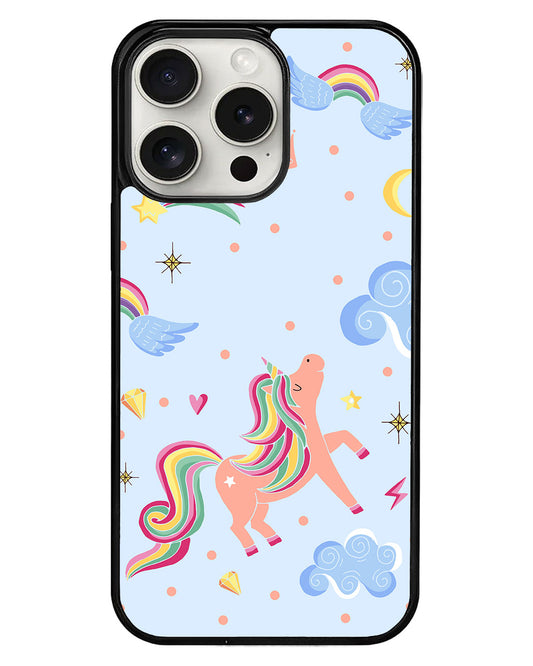 iPhone Avant-Gloss Grip Case - Pegasus in Fairytale