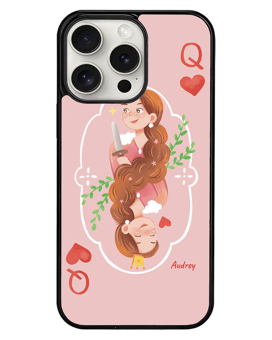 iPhone Avant-Gloss Grip Case - Queen (Couple Case)