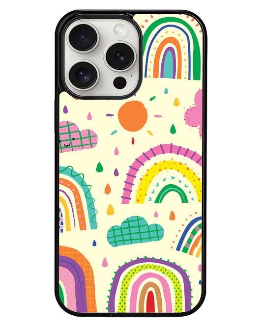 iPhone Avant-Gloss Grip Case - Rainbow