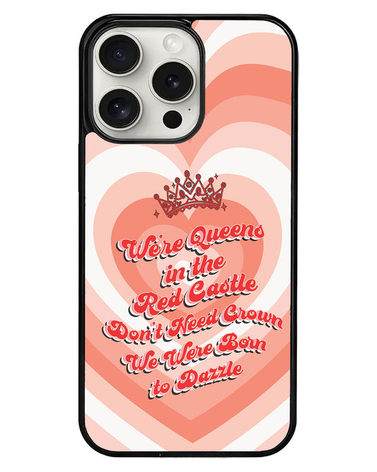 iPhone Avant-Gloss Grip Case - Red Velvet Luv