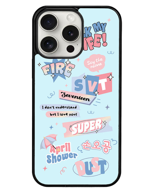 iPhone Avant-Gloss Grip Case - Seventeen Super
