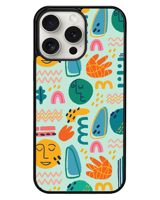 iPhone Avant-Gloss Grip Case - Silent Art
