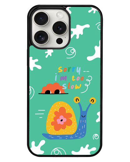 iPhone Avant-Gloss Grip Case - Sorry Being Slow