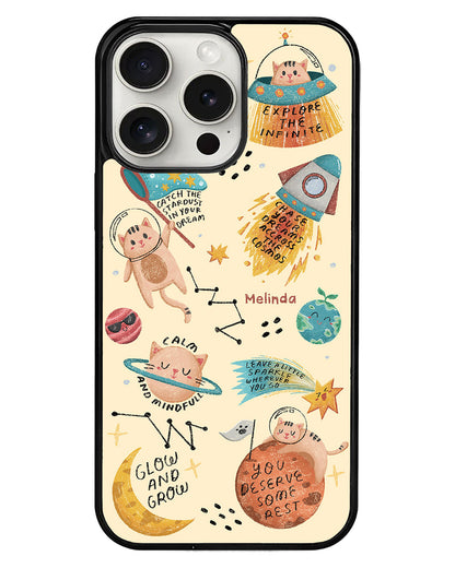 iPhone Avant-Gloss Grip Case - Spaceship