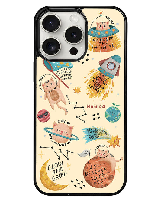 iPhone Avant-Gloss Grip Case - Spaceship