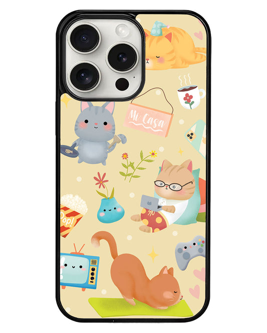iPhone Avant-Gloss Grip Case - Stay Home