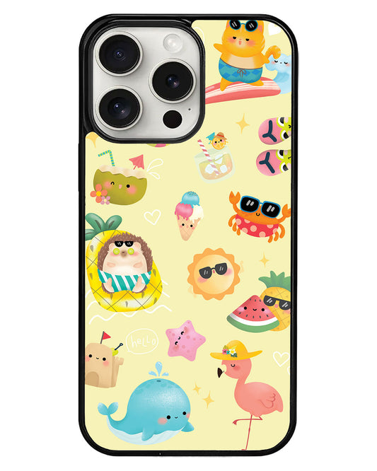 iPhone Avant-Gloss Grip Case - Summer
