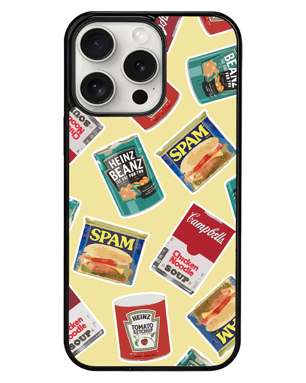 iPhone Avant-Gloss Grip Case - Tinned Food