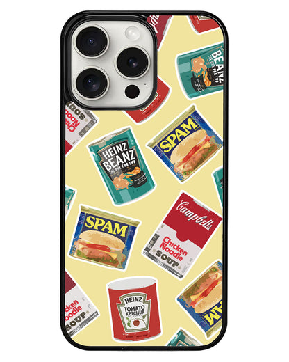 iPhone Avant-Gloss Grip Case - Tinned Food