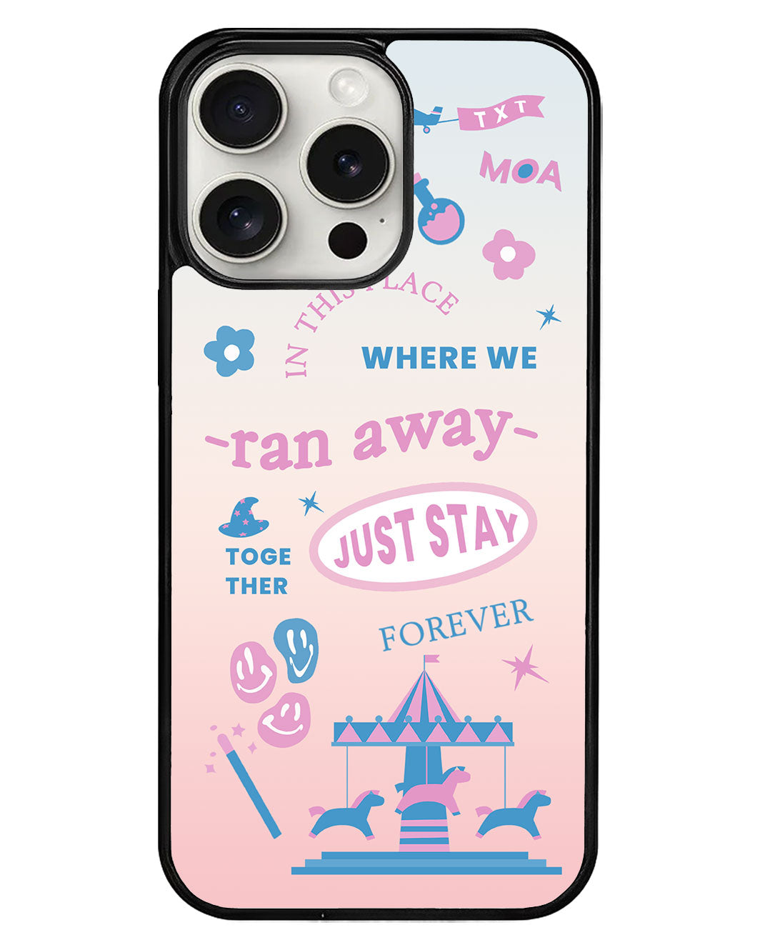 iPhone Avant-Gloss Grip Case - TXT Song Lyric