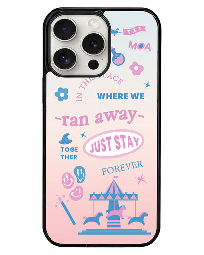 iPhone Avant-Gloss Grip Case - TXT Song Lyric