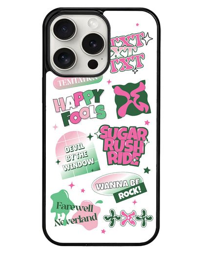 iPhone Avant-Gloss Grip Case - TXT Temtation