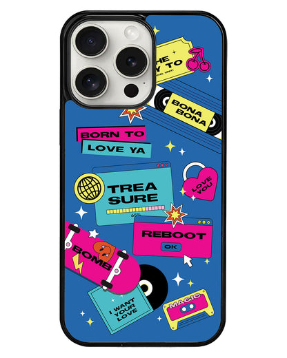 iPhone Avant-Gloss Grip Case - Treasure Reboot