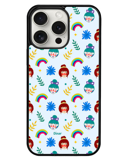 iPhone Avant-Gloss Grip Case - Unconditional Girl