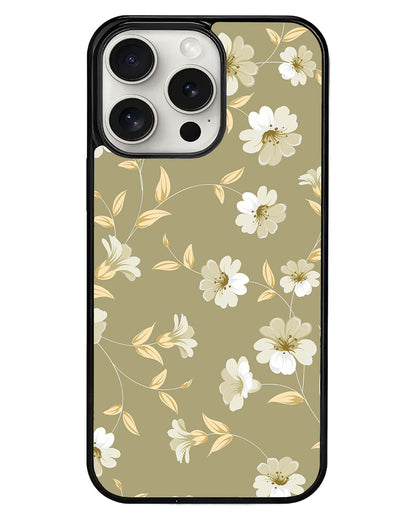 iPhone Avant-Gloss Grip Case - White Magnolia