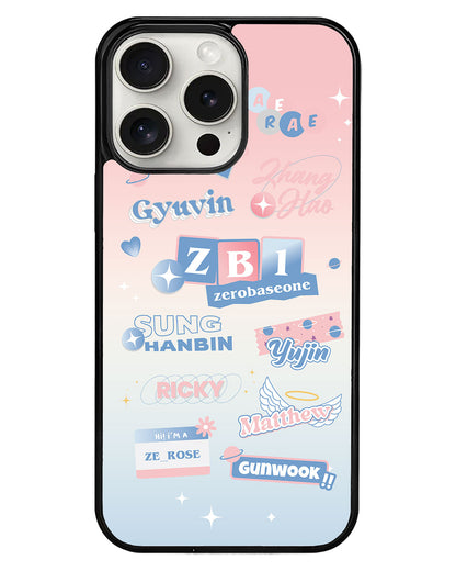 iPhone Avant-Gloss Grip Case - Zerobaseone Members
