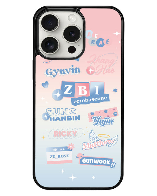 iPhone Avant-Gloss Grip Case - Zerobaseone Members
