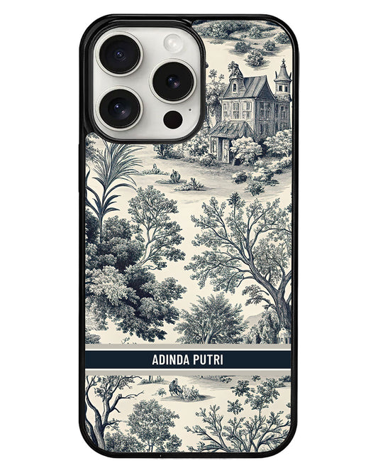 iPhone Avant-Gloss Grip Case - Toile du Juoy chateau
