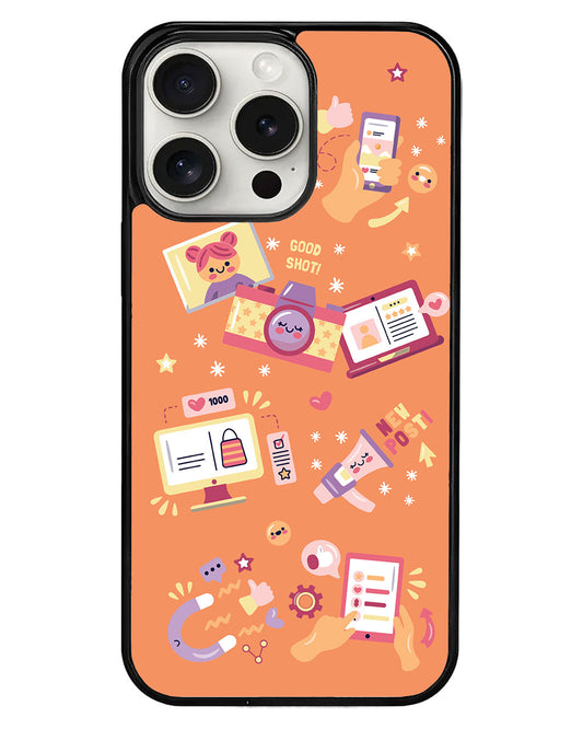 iPhone Avant-Gloss Grip Case - Conten Creator