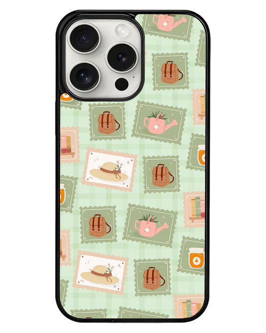 iPhone Avant-Gloss Grip Case - Contaggecore Stamps