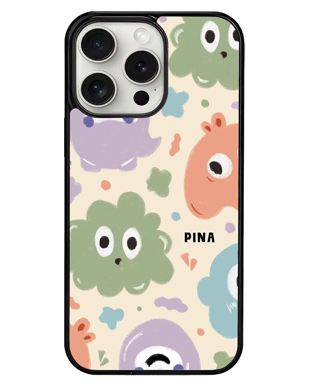 iPhone Avant-Gloss Grip Case - Cute Monster 2.0