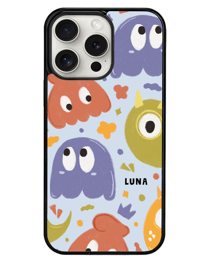 iPhone Avant-Gloss Grip Case - Cute Monster 1.0