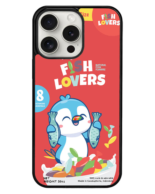 iPhone Avant-Gloss Grip Case - Fish Lovers