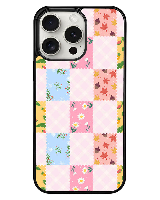 iPhone Avant-Gloss Grip Case - Four Seasons Stamps