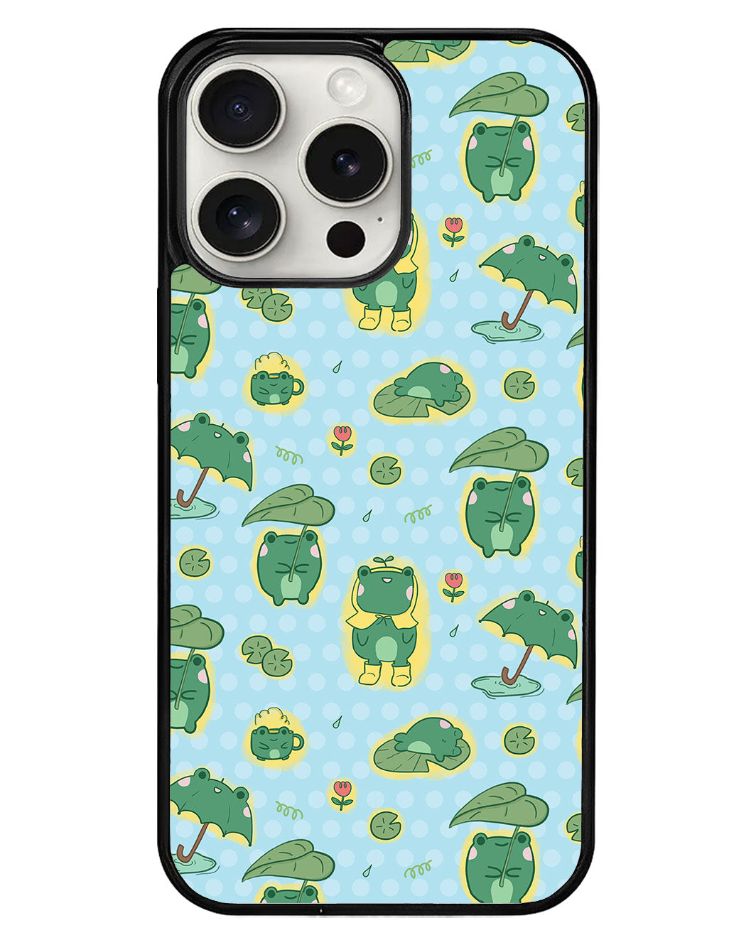 iPhone Avant-Gloss Grip Case - Happy Rain